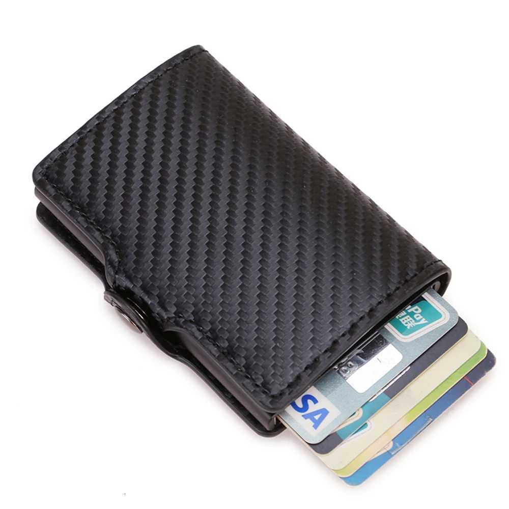 Top Quality Wallets Men Money Bag Mini Purse Male Vintage Brown Leather RFID Card Holder Wallet Small Smart Wallet Pocket WalletXJ250806