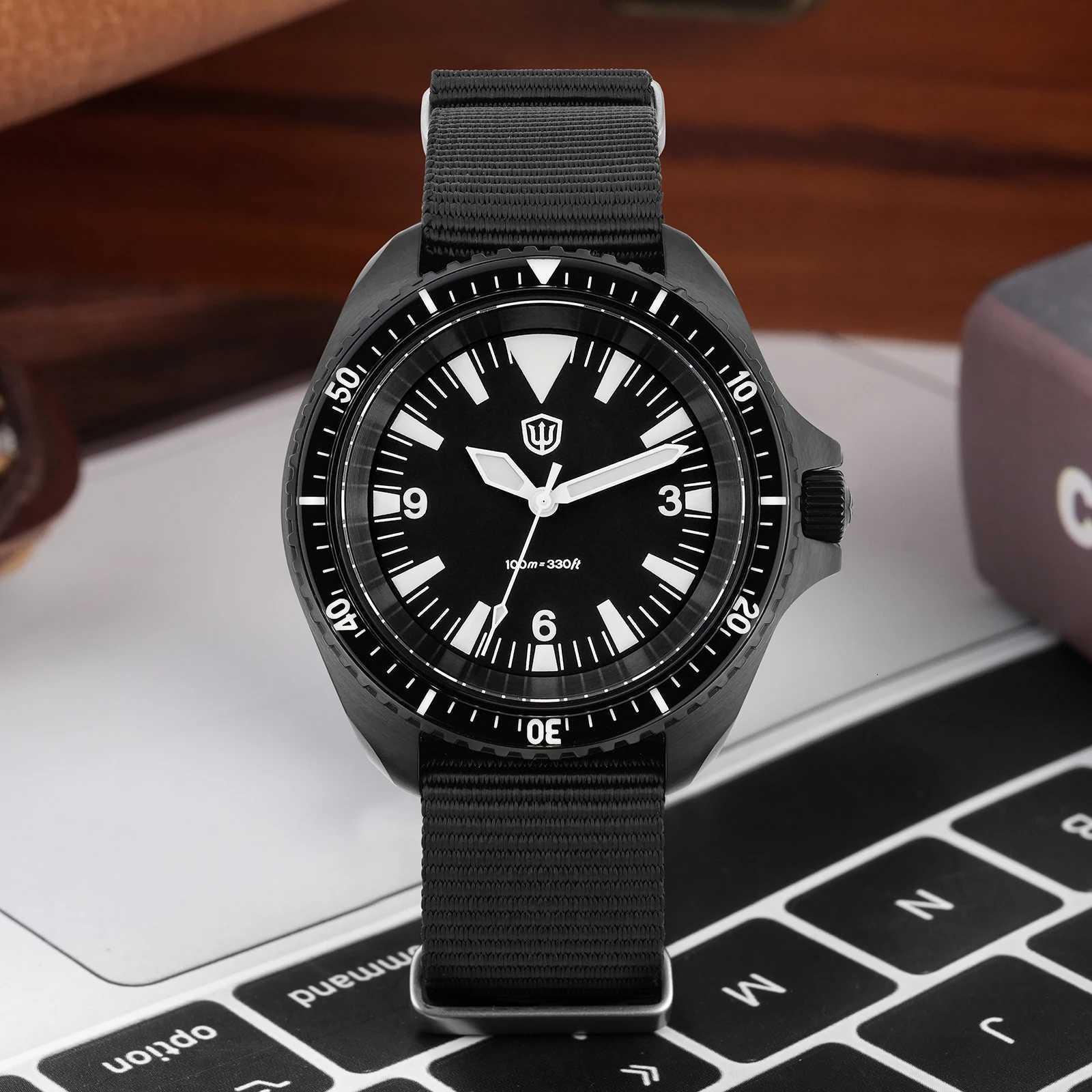 39mm Men Quartz VH31 Sweep Second Mens Stainless Steel Luminous Waterproof Wrist WD1980 V2 W250806