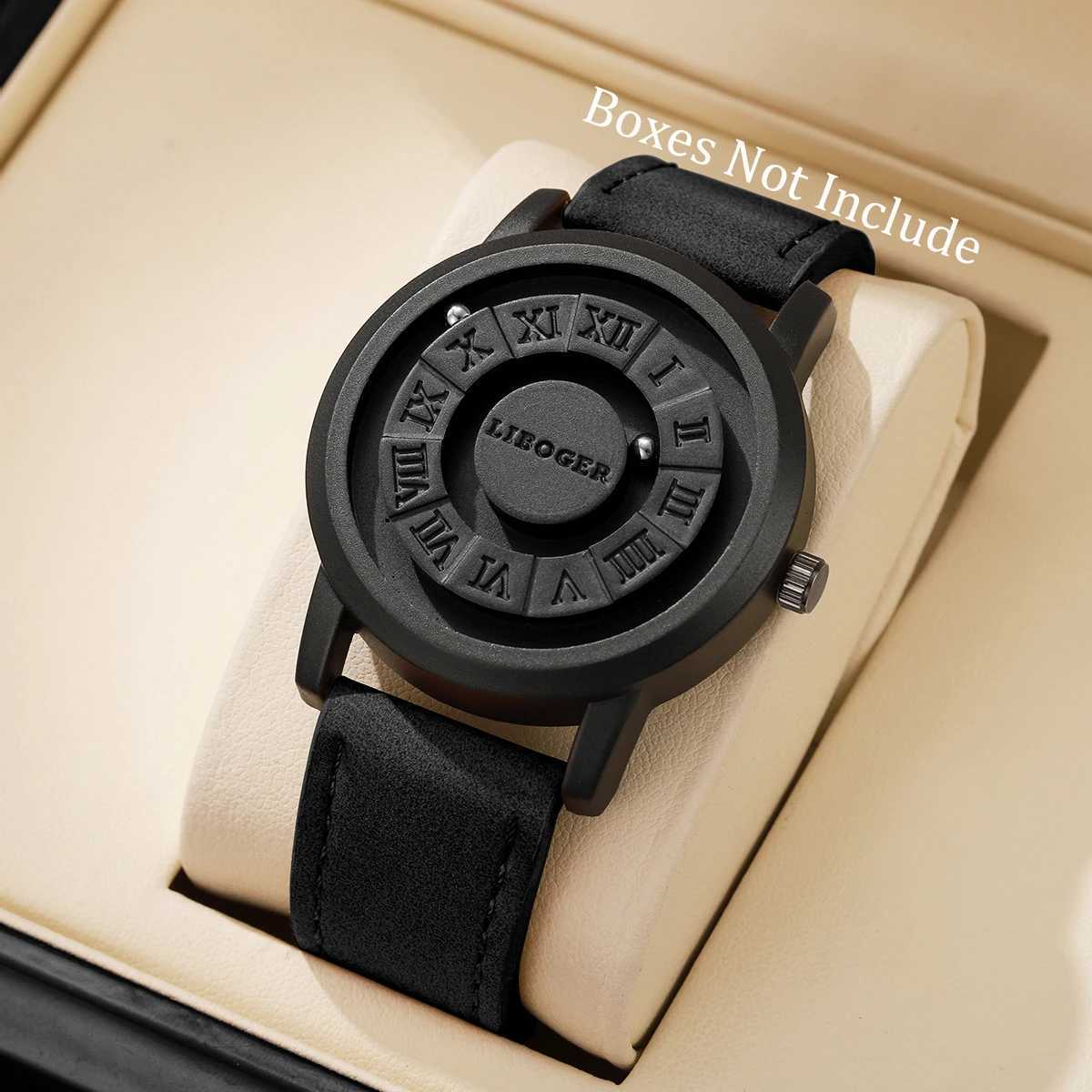 Fashion Magnetic Suspension Mens Casual Sports Roma Dial Wristwatch for Men (Without Box) W250806