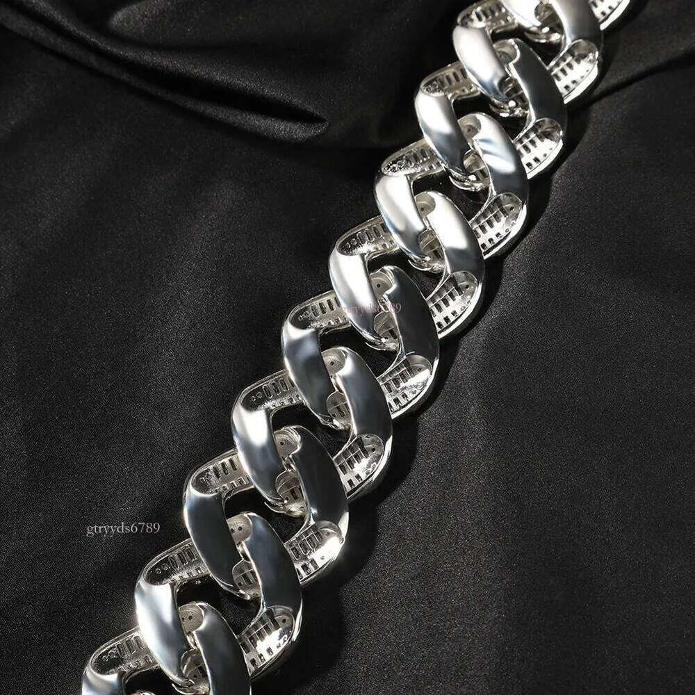 Hip-hop jewelry bracelets and necklacesIced Out 26mm Link Chain Jewelry Gold Hip Hop Jewlery Big Miami Cuban Necklace for Men