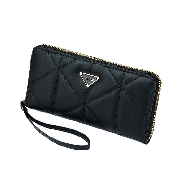 Korean Style New INS Long Large Capacity Zipper Women's Wallet Fashionable High-end Clutch