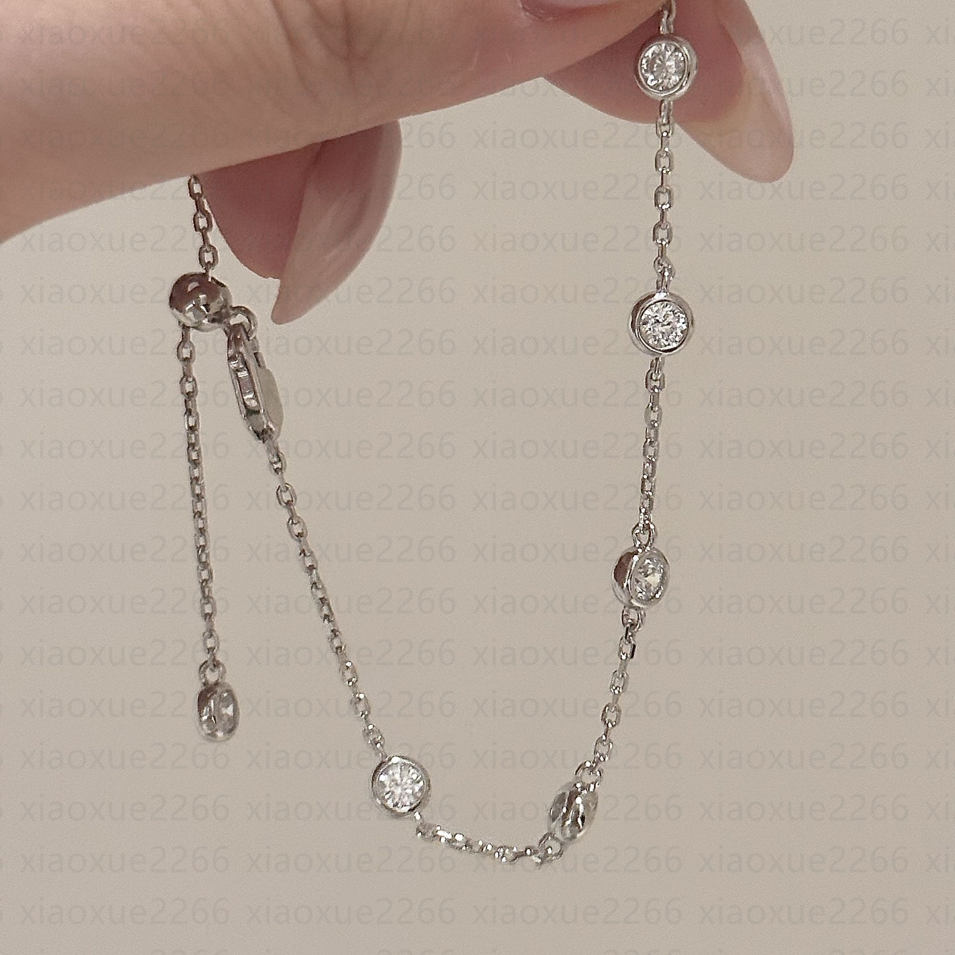 Designer bracelet women men letter bracelet chain luxury bracelet jewelry Five-Pointed Star Double-Layer Bracelet designer d Letter Diamond Jewelry Wholesale