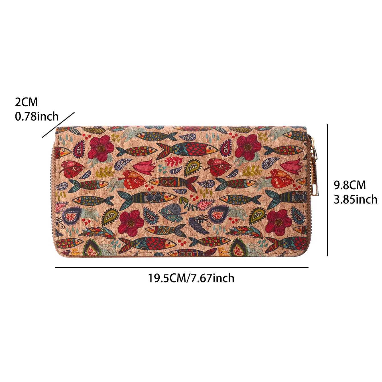 Cross-border PU Long Wood Grain Large-Capacity Multi-Card Slot Personality Literary Retro Wood Grain Womens Wallet XJ250806