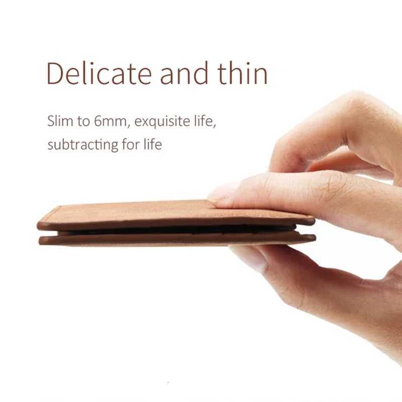 Zipper Coin Pocket Holder Wallet for Men PU Leather Wallet High Quality Minimalist Thin Short Card Holder Purse Business WalletsXJ250806