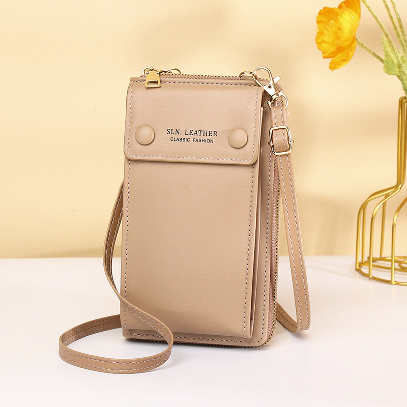 New Phone Trendy Simple Women's Shoulder Crossbody Korean Classic Small Square Bag