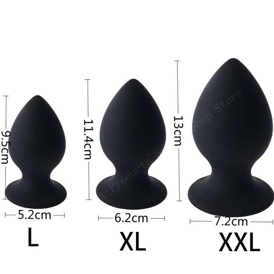 APHRDDISIA Big Size 7 Mode Vibrating Silicone Anal Butt Plug Suction Cup Vibrator For Men Women/Couples Erotic Toys XJ250806