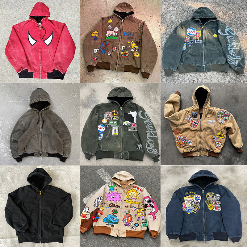 Designer Men's Hoodie American High Street Trend Hoodie Round Neck Letter Graphic Mens Womens Camouflage Sweatshirts Fashion Loose Casual Zipper Hoodie