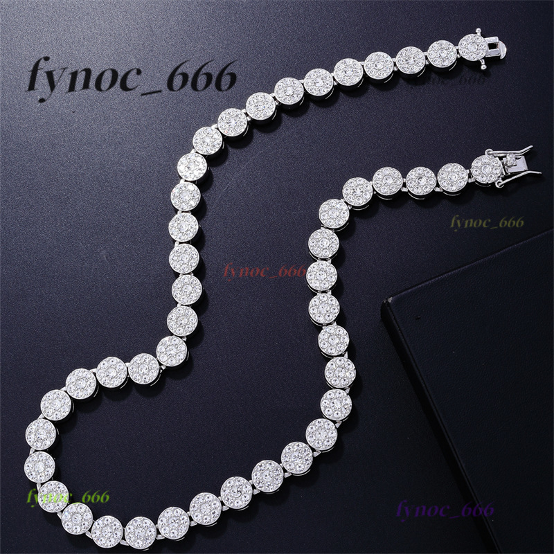Unisex 10mm Hip Hop Iced Out VVS Moissanite Miami Cuban Link Chain Necklace Jewelry for Anniversaries