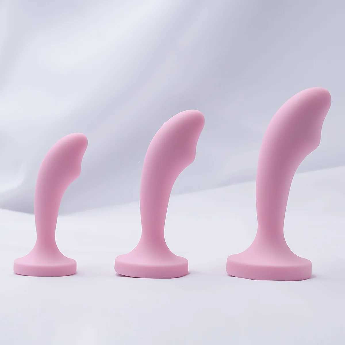 Silicone Anal Plug Gem Base Butt Plug Anal Masturbation Stimulator Anal Massage Dilatancy Toys G-spot Massage Adult Sex Toys XJ250806