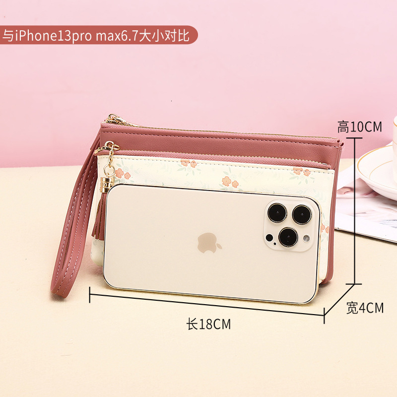 New Handbag Women's Bag Versatile Simple Fashion Ladies Zipper Coin Purse