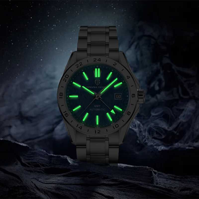 PAGANI DESIGN New T Mens Mechanical es M Waterproof Clock Sphire Glass Automatic Men PD-1792 Mens Watch W250806