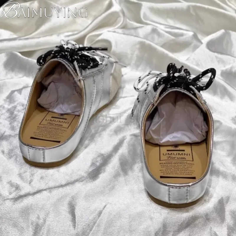 2025 Trend Casual Sneakers Women Slippers Lace Up Mules Shoes Flat Sandals Brand Sport Design Running Slides Womens Shoes M250806