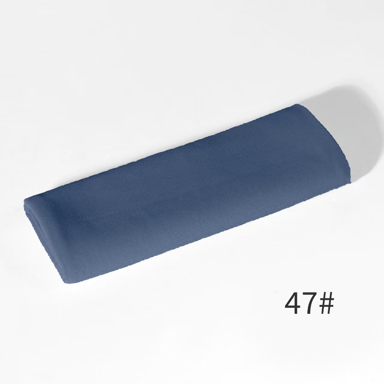 T1402 Pearl Chiffon Bubble Scarf Women's Head Wrap Long Scarf