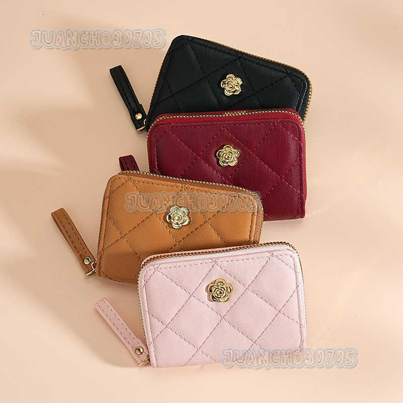 Light Luxury Small Style Womens Accordion Card Holder Multi-card Slot Large Capacity Casual Coin Purse Card Case H250806