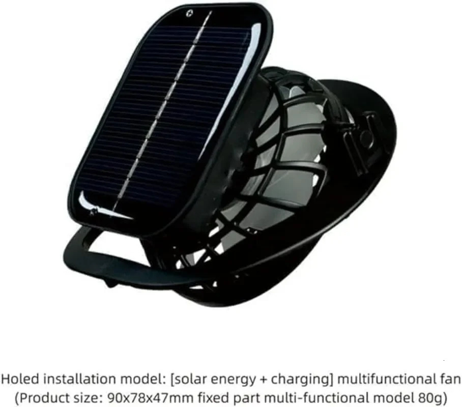 Solar Fan Bucket Hat Lightweight Breathable Wide Brim for Beach Gardening Hiking Rechargeable Via Sun or USB Cable for Men Women 250805