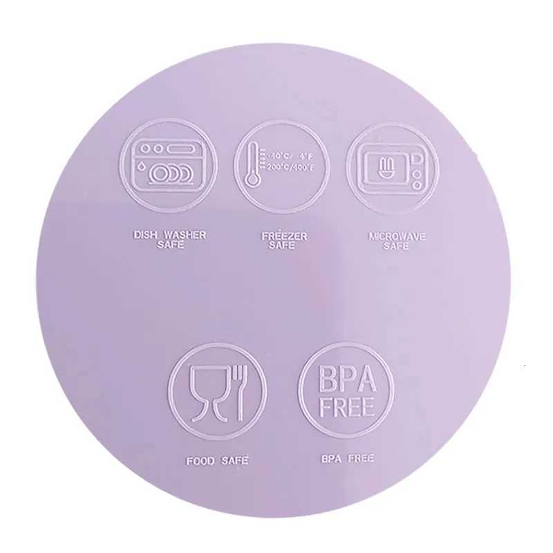 400ML Baby Silicone Bowl With Lid Childrens Feeding Tableware Set Kids Waterproof Suction Bowl Dishes Kitchenware Baby Supplies X250806