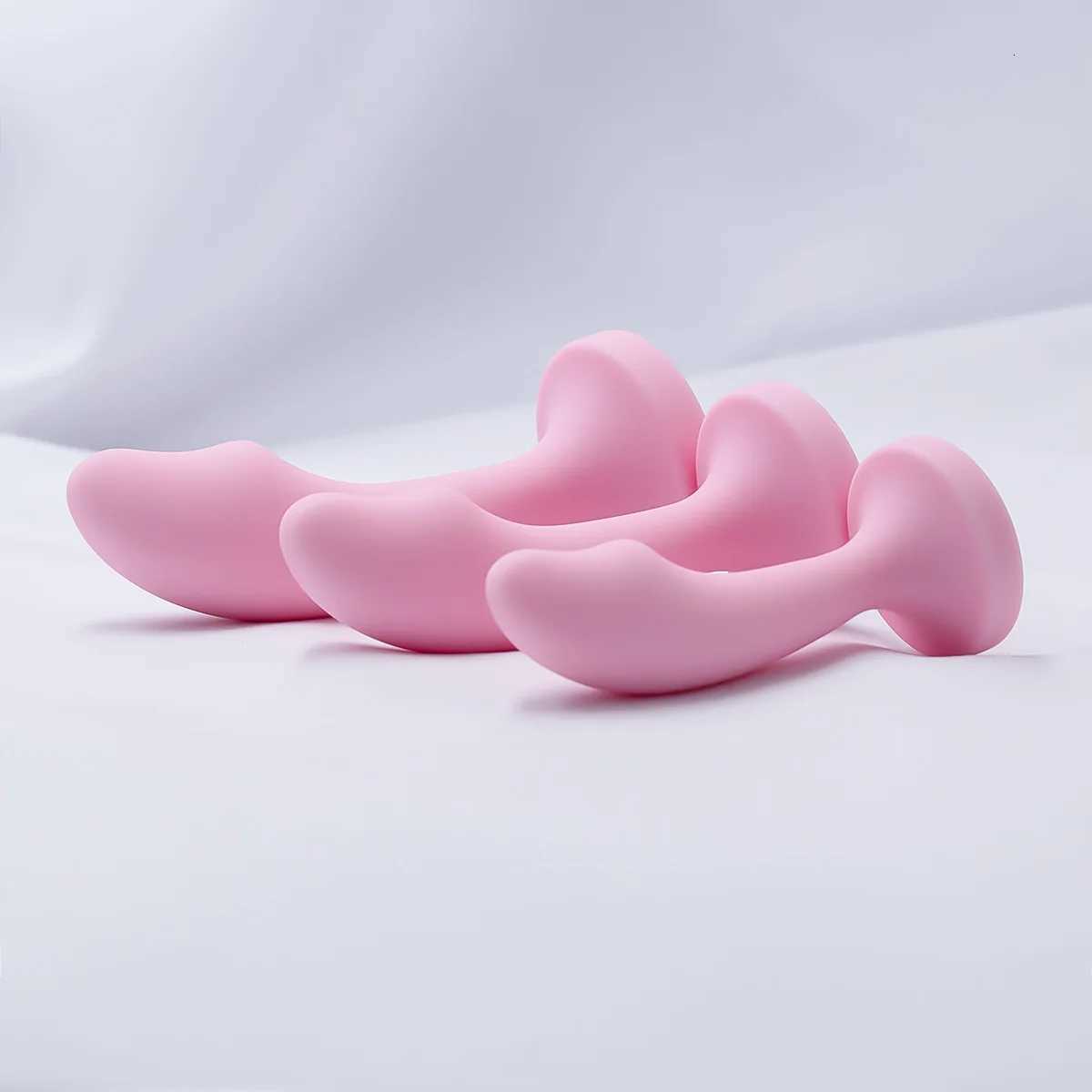 Silicone Anal Plug Gem Base Butt Plug Anal Masturbation Stimulator Anal Massage Dilatancy Toys G-spot Massage Adult Sex Toys XJ250806