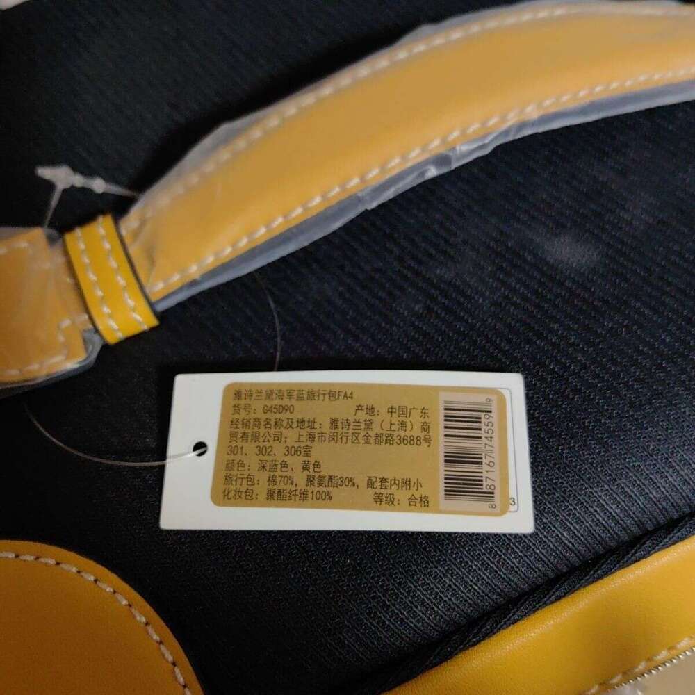 Designer Bag Tote bag Shoulder bag Elegant Navy Blue Travel With Makeup Inside Portable Suitcase