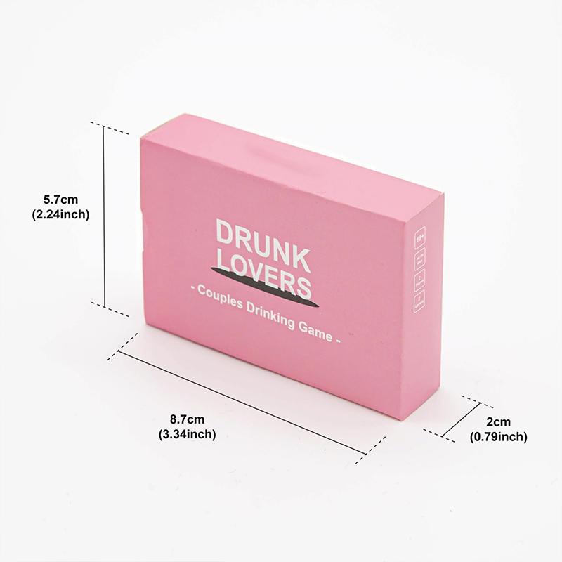 Drunk Love Couple - Matching Date Night Drinking Game, 54 Cards of Couple Party Cards, Fun Game to Enhance Relationships, Perfect Anniversary Gift