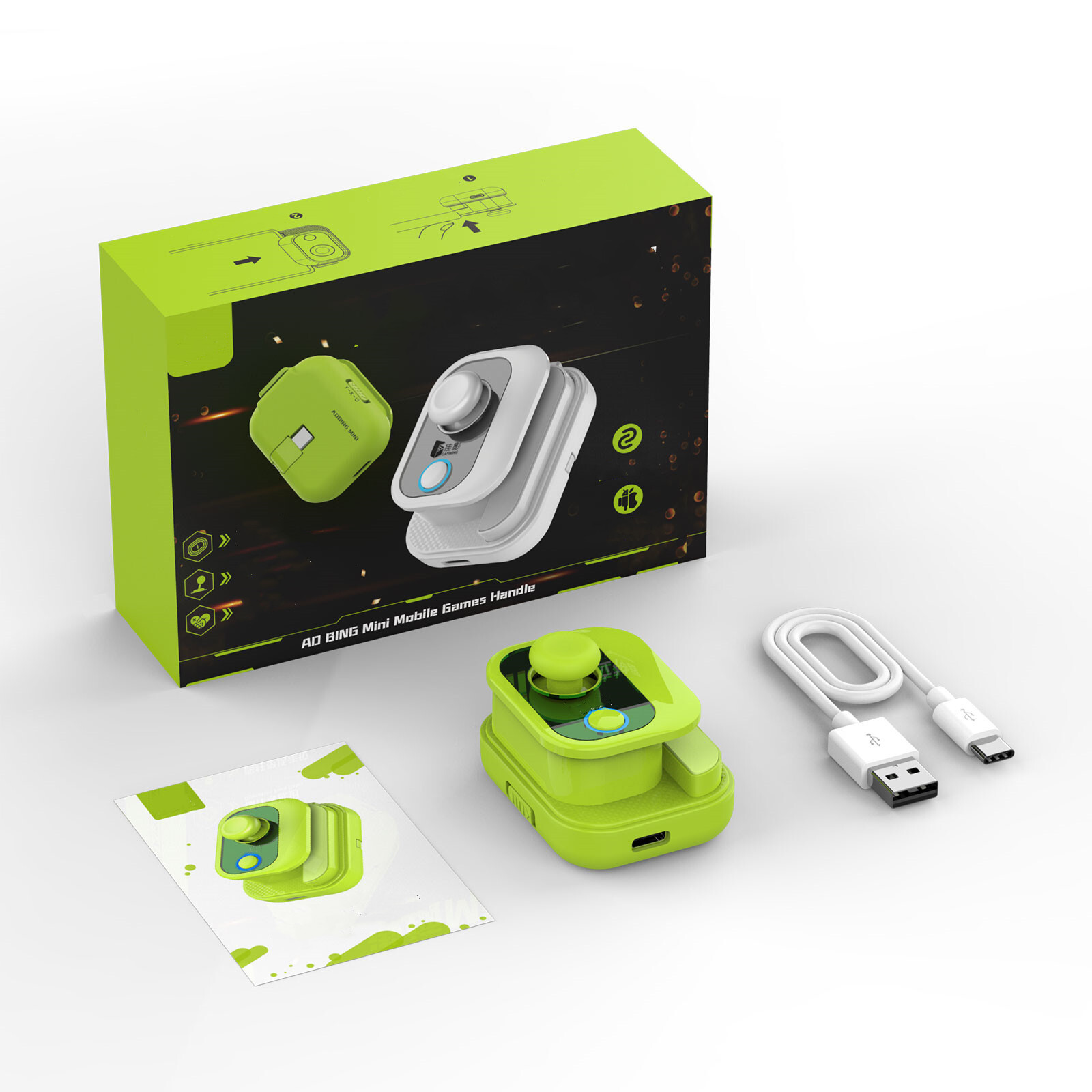 Mobile Game Controller Mini Bluetooth 5.2 Gamepad for android and iOS Support Tablet PC
