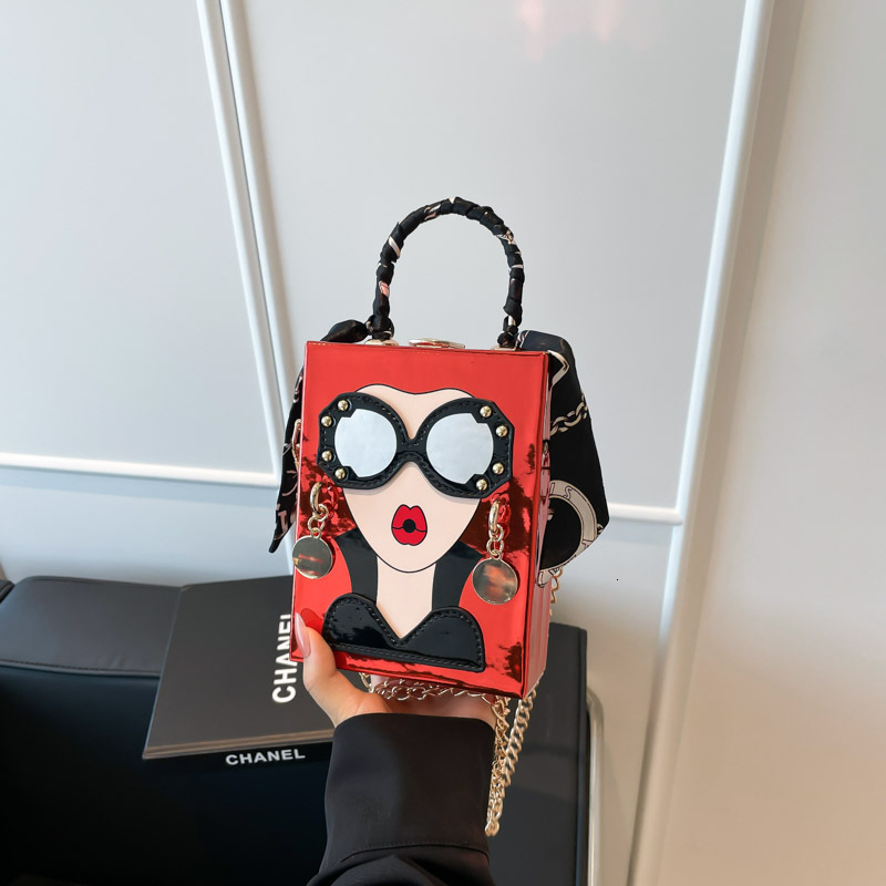 Designer Women's Handbag 2025 New Single Shoulder Small Square Bag