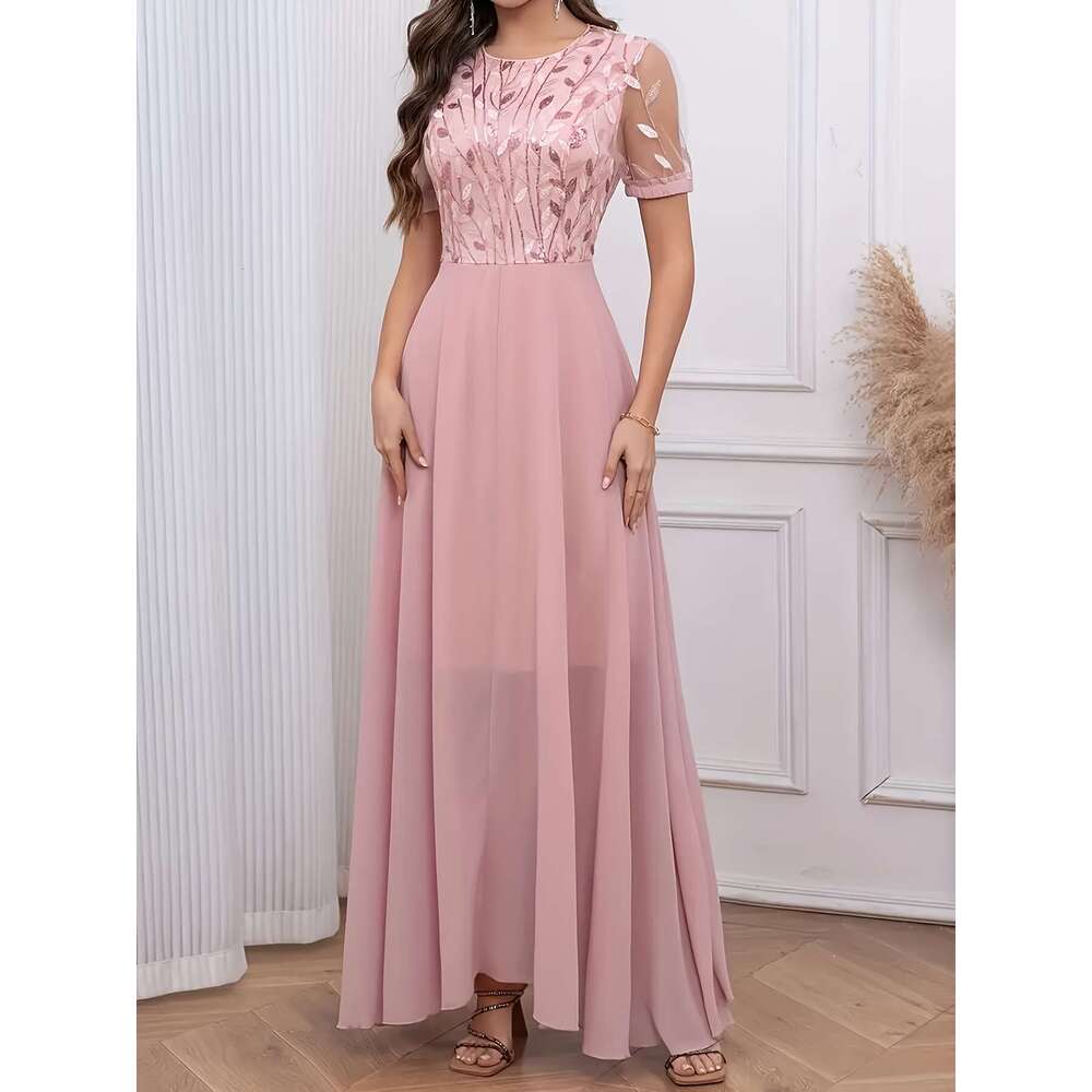 Chorus for Women Choir Long Evening Dress 2025 New Model Annual Meeting Host Performance Costume Student Spring