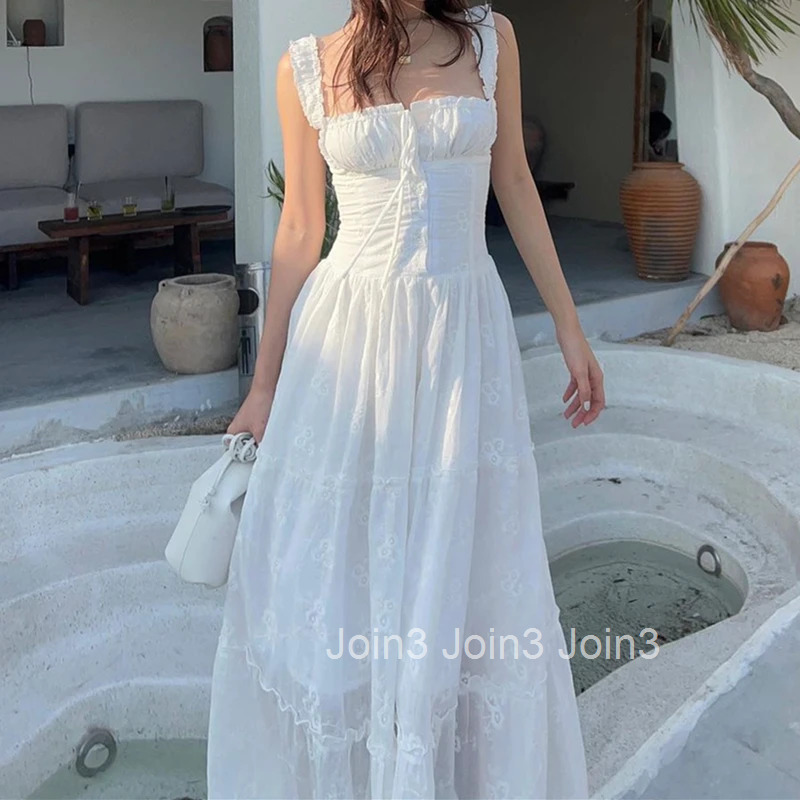 WhereMery Temperament Sexy Backless Maxi Dress Hollow Out Mesh Ruched Halter Long Dresses Elegant Women Summer For Vestidos