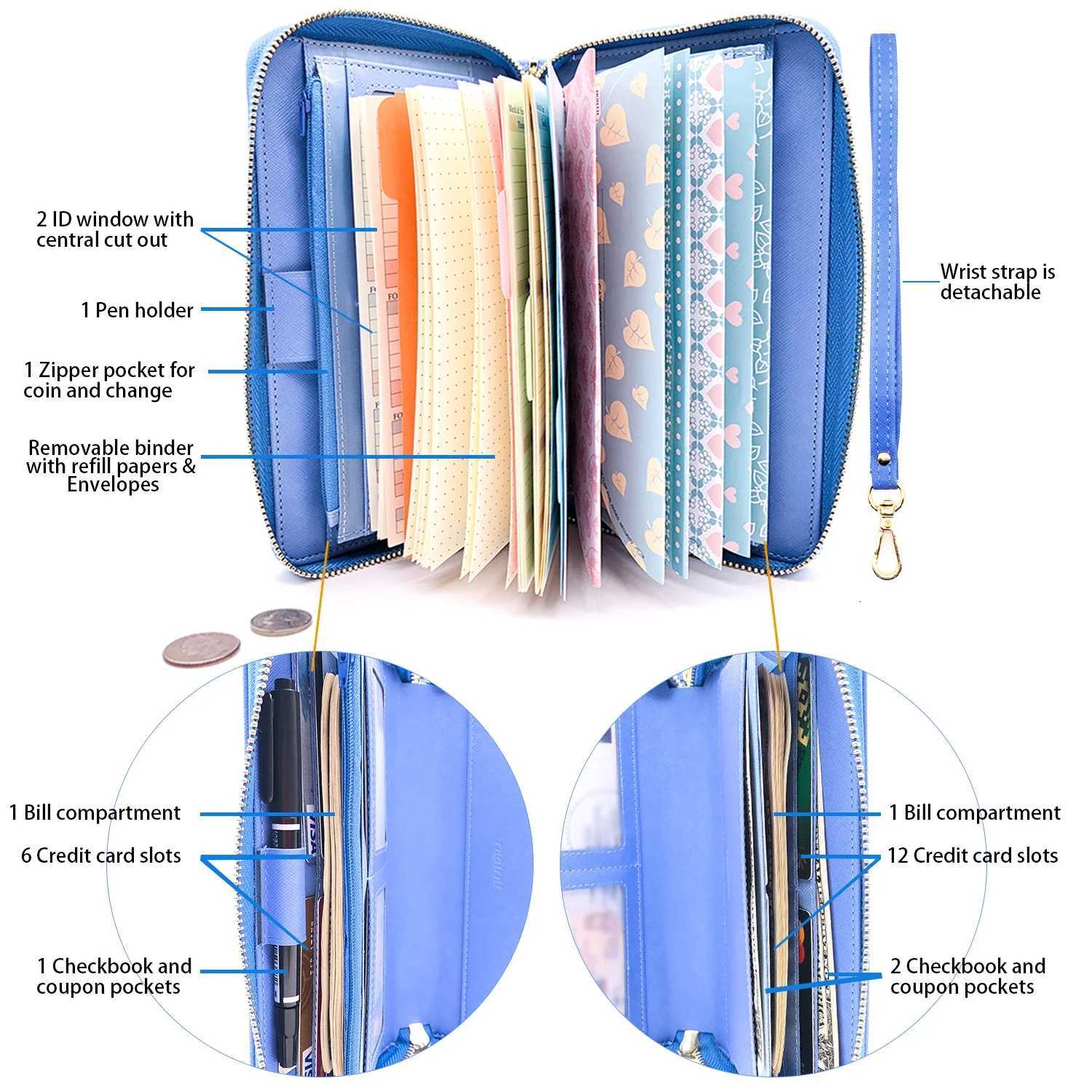 Fashion Wallet Women Purse Long Purse Coin Case Passport Bag Women Holder Multi-functional Creative Mobile WalletsXJ250806