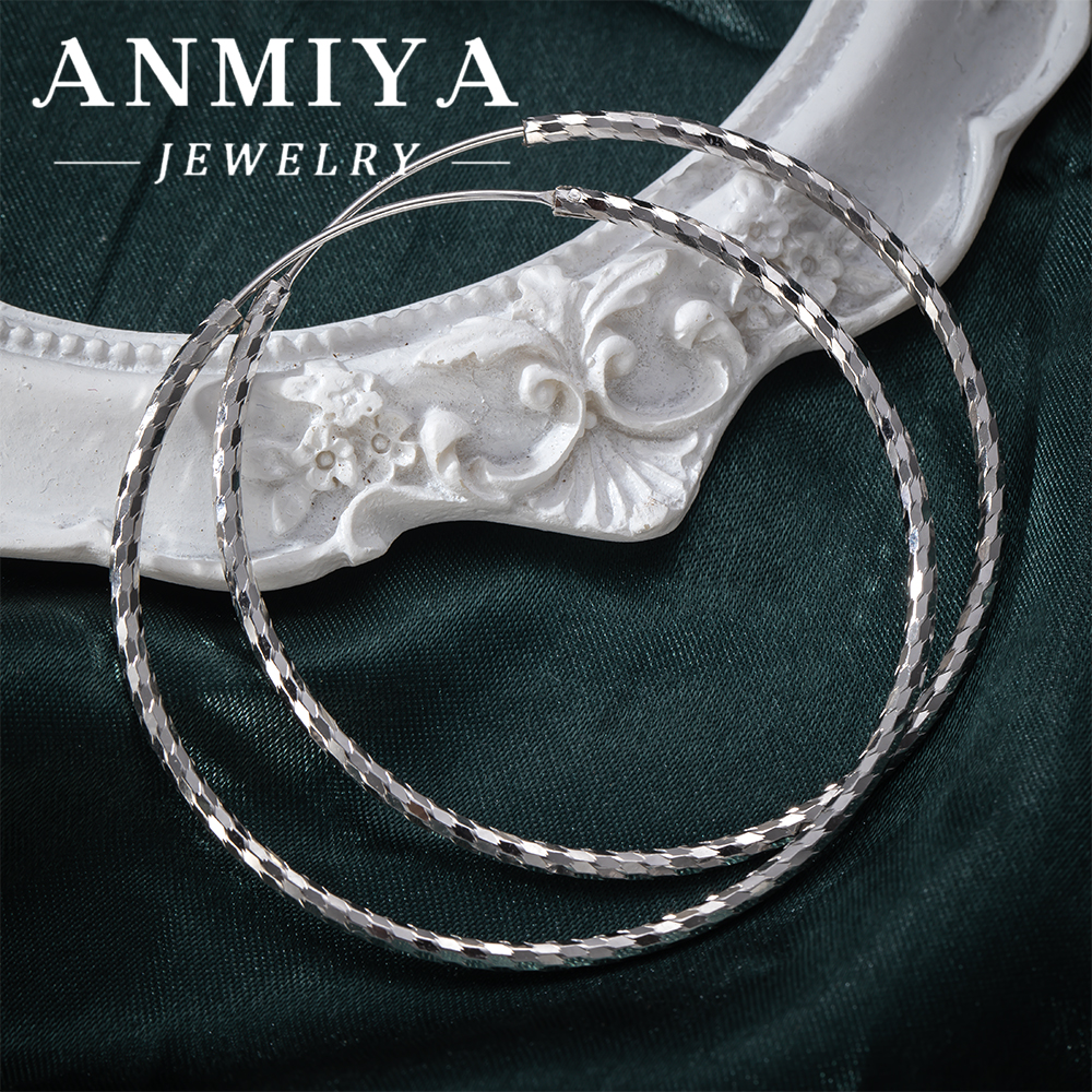 Luxury Silver Jewelry Premium 925 Earring Cubic Zirconia Accent Gift Box Silver 925 Jewelry Earring