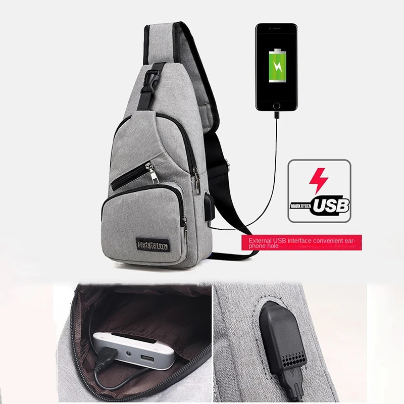 Fashion Casual Crossbody Bag Small Mens Shoulder Bag Men Diagonal Backpack Messenger Phone Bag Boy Fanny Chest Pack 250731