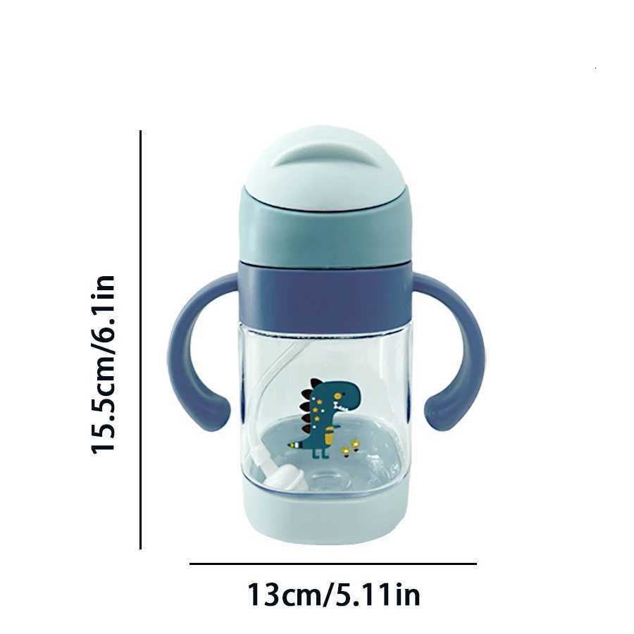 1Pc 280ml Kids Water Cup Leak-Proof With Lid Handle Thermal Insulation Anti-Scald Suitable for Children Over 1 Year Old X2508061