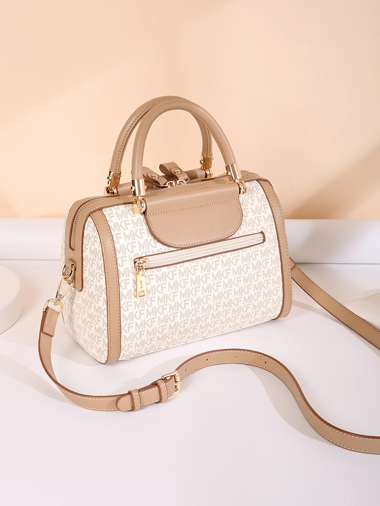 MKF designer bag free shipping Light luxury High quality casual fashion Boston bag letter versatile classic high-capacity handbag for woman