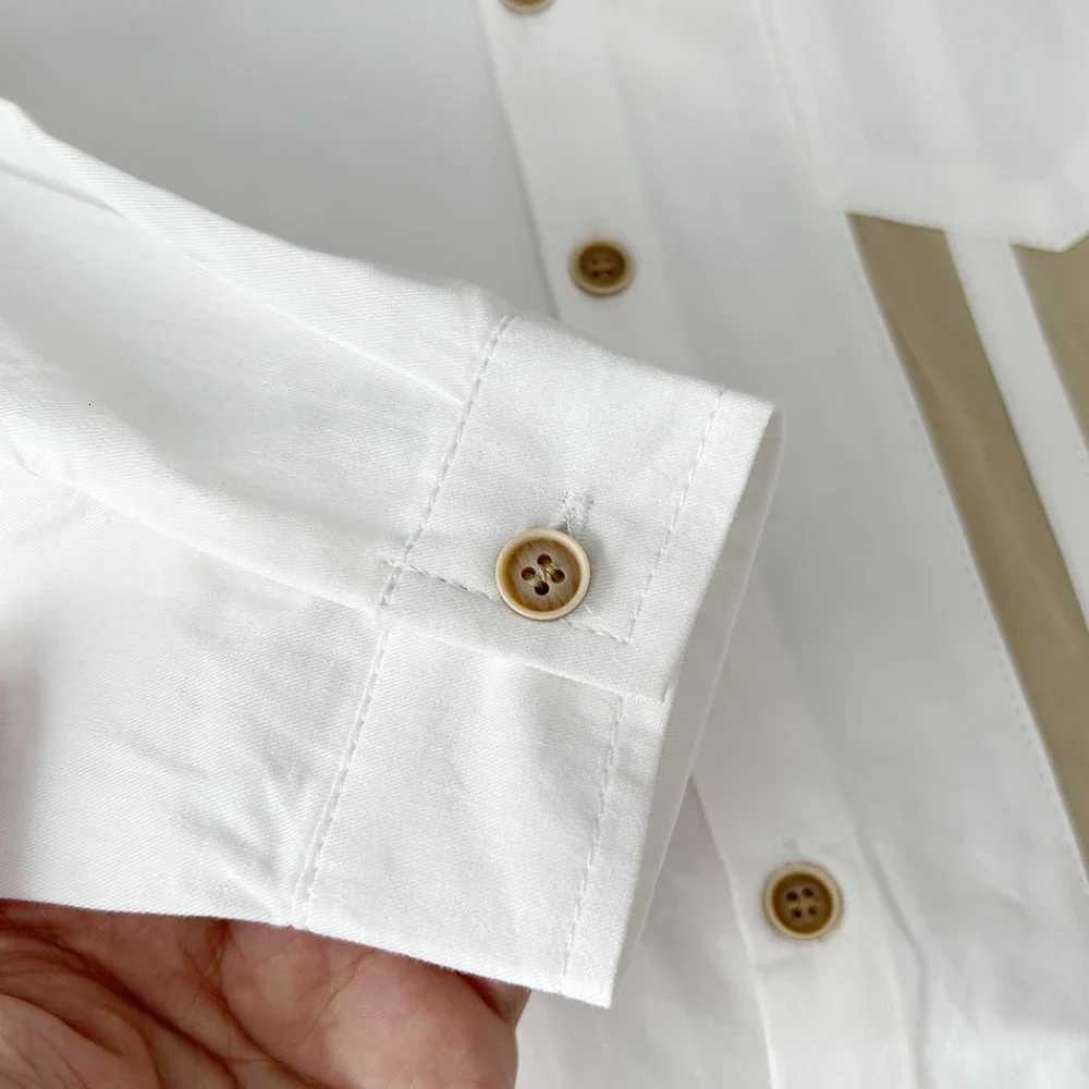 Baby Boys Blouses Striped Outerwear Kids Pocket Jacket Soft Shirts 2024 Spring Autumn 2 To 10 Yrs Childrens Clothing Casual X250806