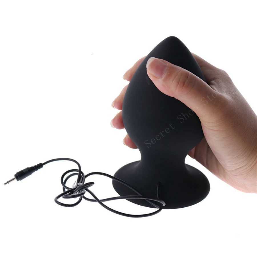 APHRDDISIA Big Size 7 Mode Vibrating Silicone Anal Butt Plug Suction Cup Vibrator For Men Women/Couples Erotic Toys XJ250806