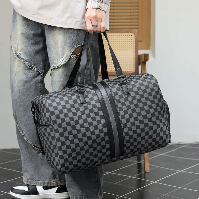 Outdoor Travel for Men New Short Trip Large Capacity Duffel Bag Multifunctional Shoulder Crossbody Handbag