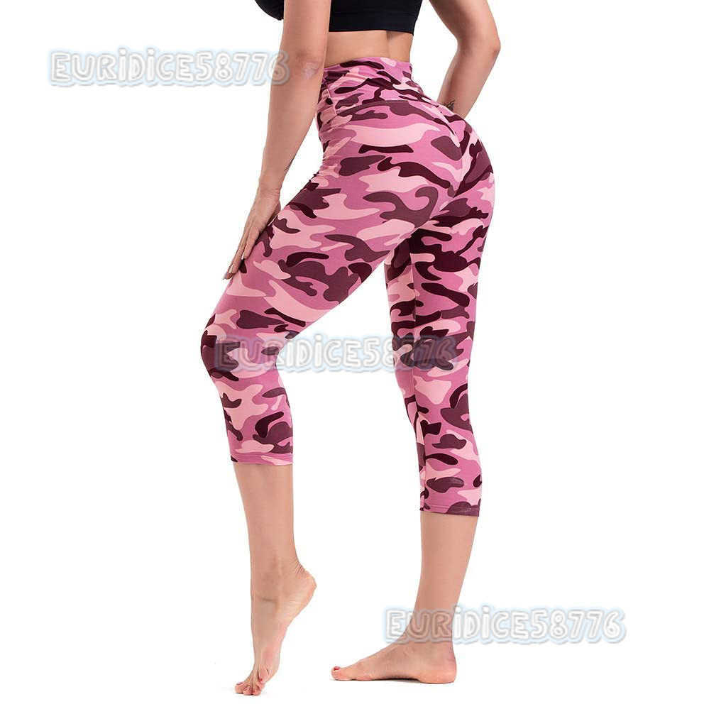 Summer Slimming Pants High Waist Printed Leggings Slim Fit Hip Lift Sports Pants Yoga Pants Womens Clothing H250806