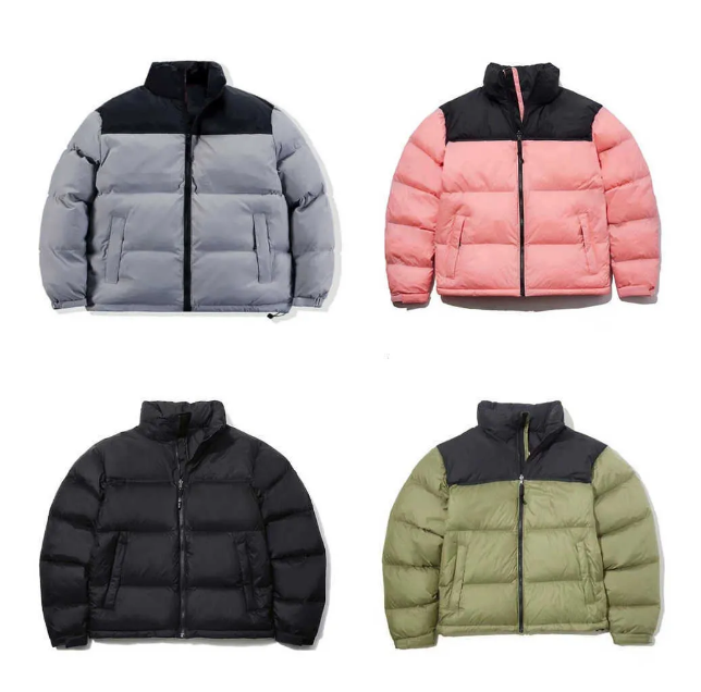 Mens designer down Jackets norths puffer Winter Parka puffer Jackets Women Winter fashion printing Coat Couple Thickface warm Jacket Warm Thick Coats S250903
