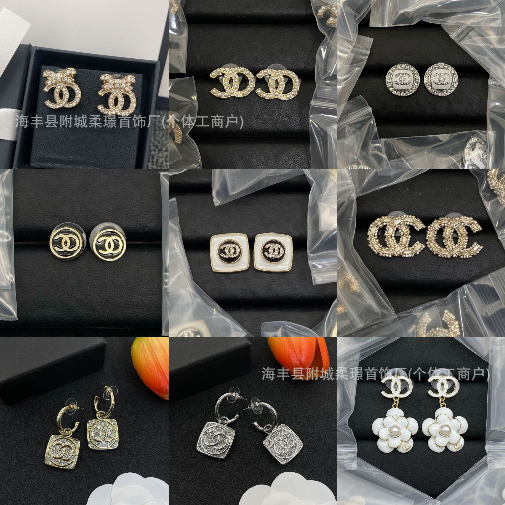 stud chanelearings designer earrings luxury jewelry for men women gold silver woman versatile fashion simple light commuting high version d channels chanelly 3MJE