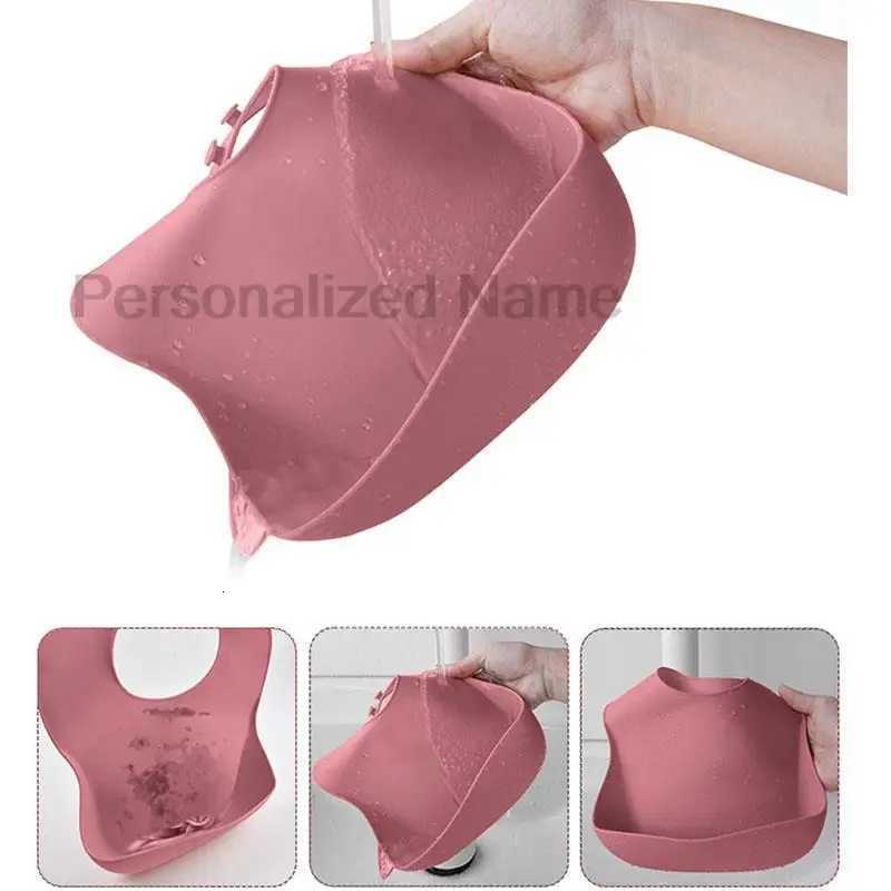 Baby Silicone Sucker Bowl Plate Cup Bibs Spoon Fork Sets Children Tableware Baby Feeding Dishes Sets Personalized Name BPA Free X250806