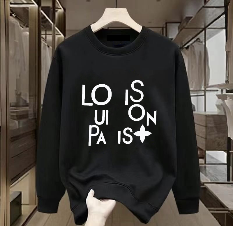 Fashion brand fashion designer sports sweatshirts, men and women autumn and winter casual men round neck long sleeve cotton shirts, letter printed street sportswear