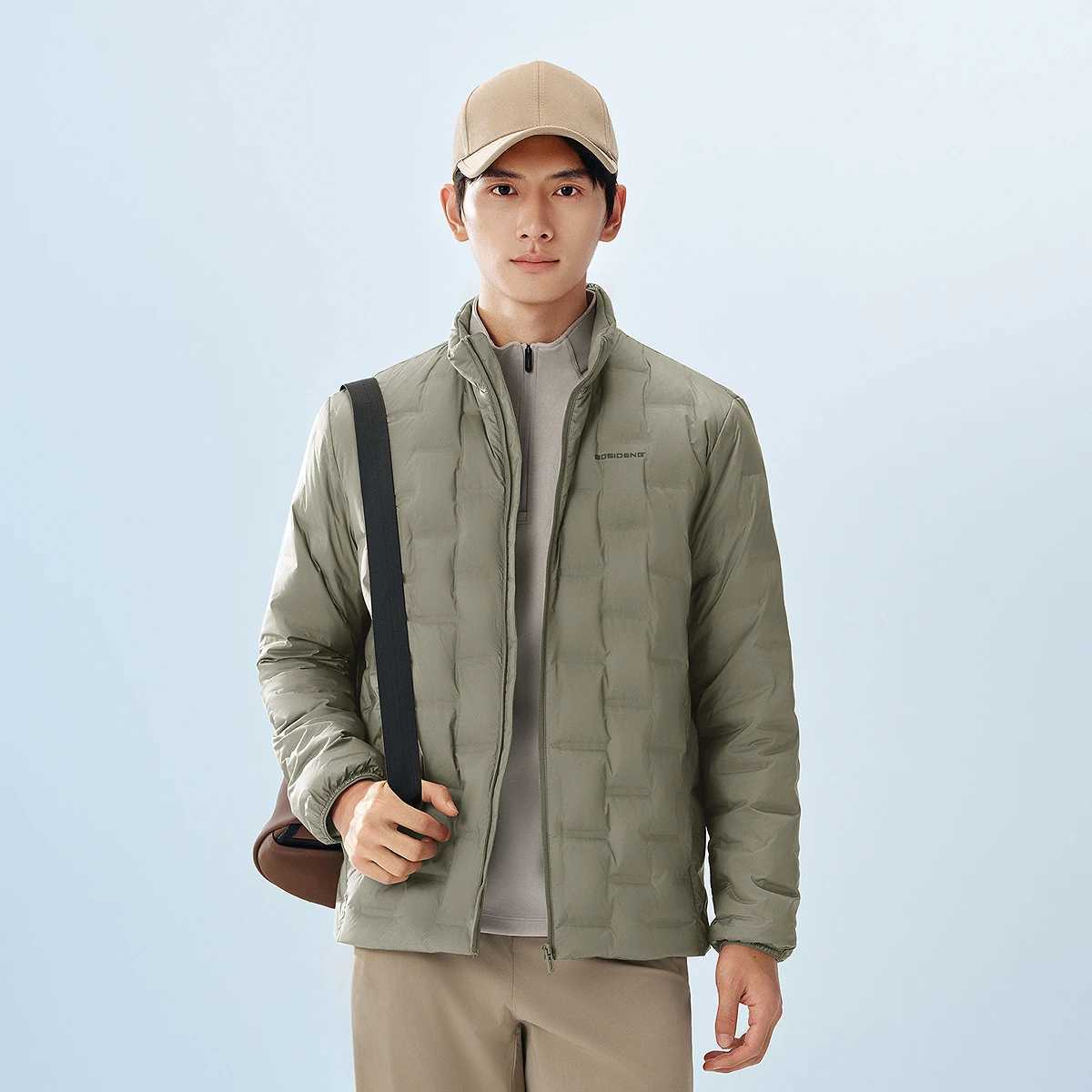 90% down jacket for men by BOSIDENG lightweight jacket warm high-quality casual outerwear W250806