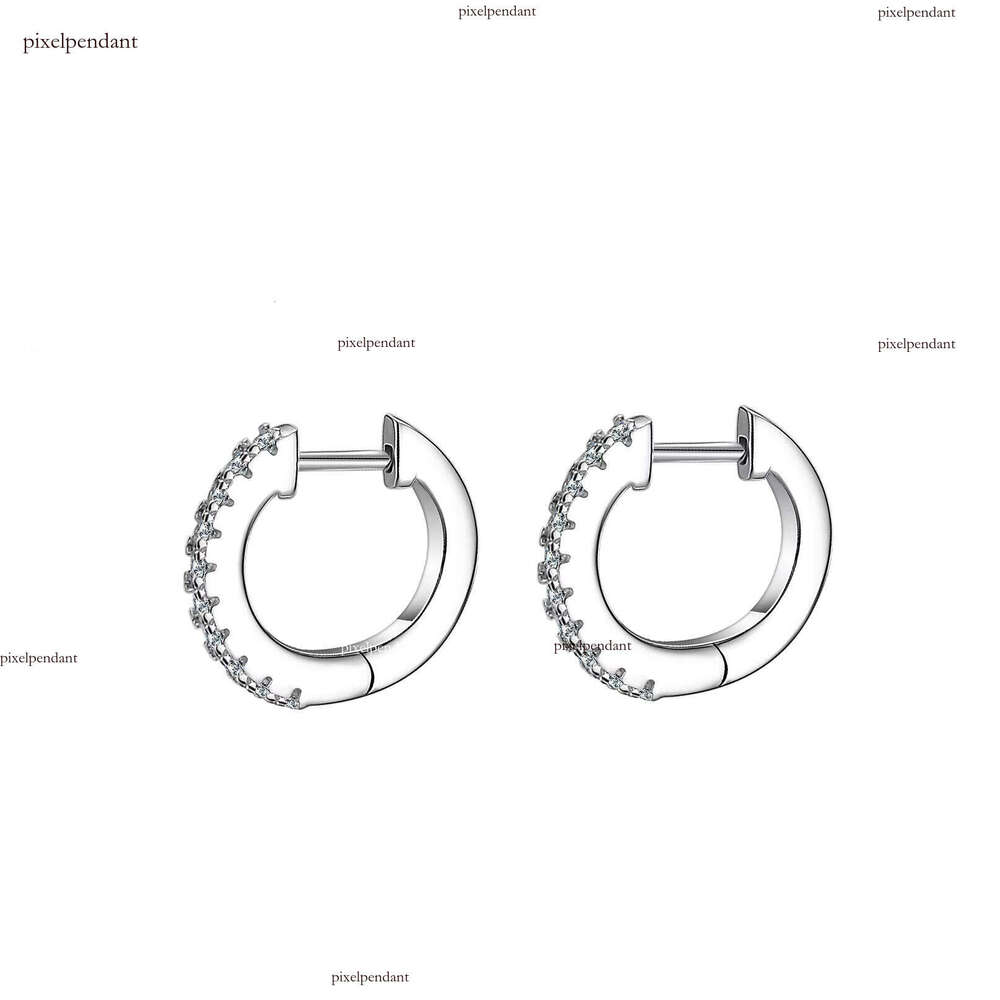 Pure Sier Elegant Moissanite Earrings Gift and Resale