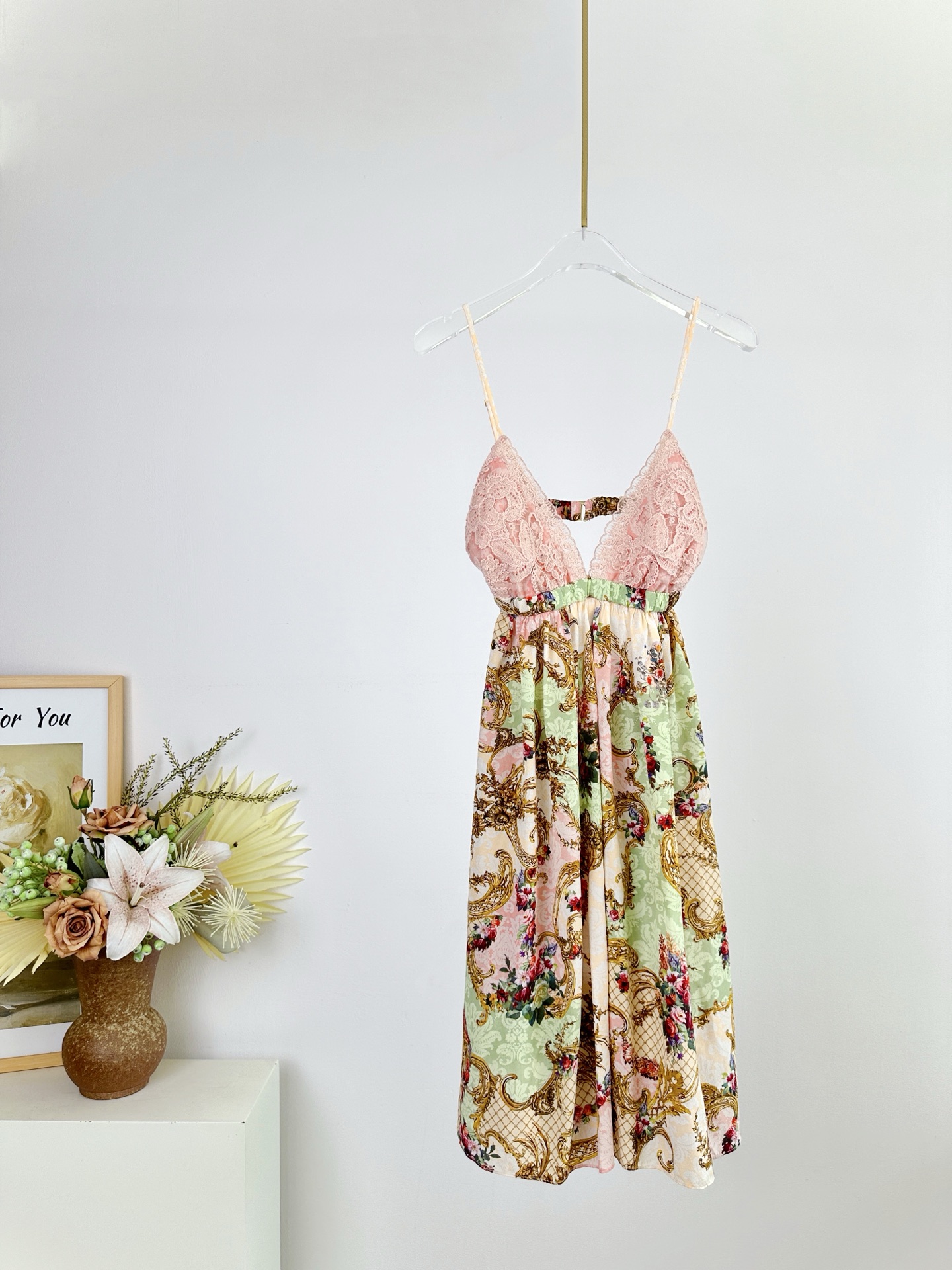 Australian designer Dress Camilla dress High end 100% silk suspender dress