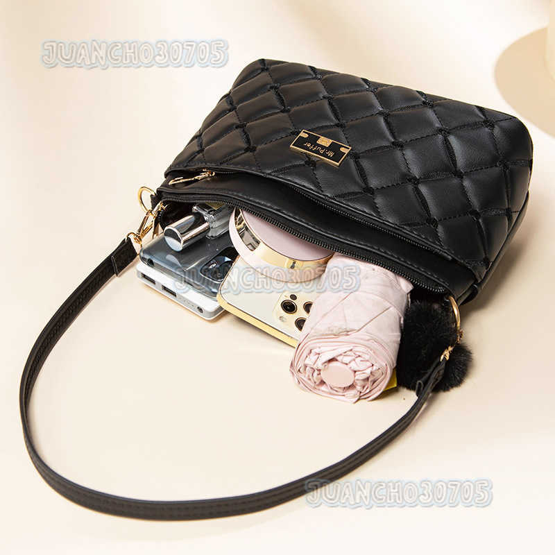 Pufferfish 2025 Winter New Underarm Bag Single Shoulder Bag Large Capacity Geometric Crossbody Womens Bag H250806