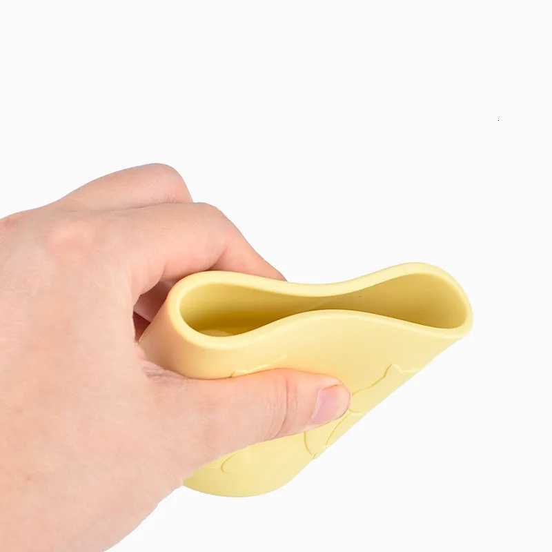 28Colors New Silicone Baby Cup Portable Food Grade Anti-Scalding Silicone Water Cup Learn To Drink Cup For Children X250806