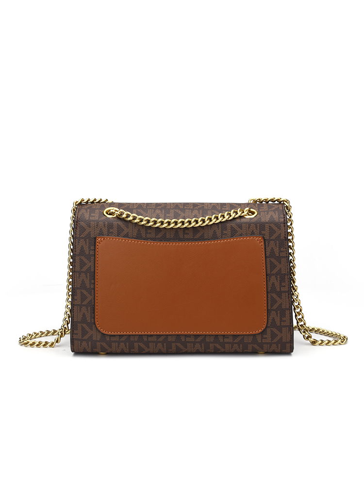 MKF designer bag free shipping High quality casual Floral flap bag simple versatile classic shoulder handbag for woman