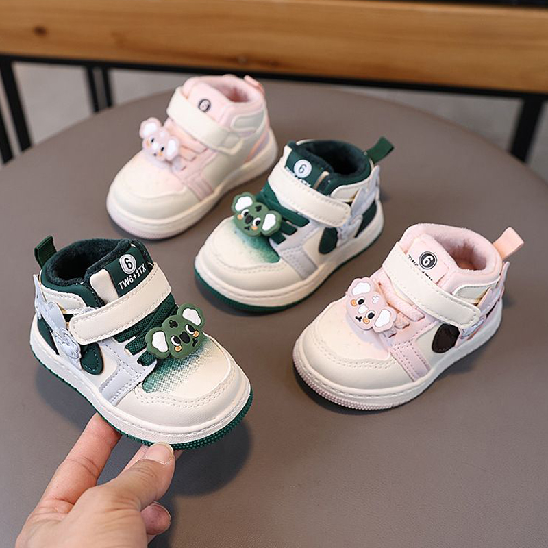 Baby Cute Cartoon Child Casual Shoes Lovely Soft Soled Infant Winter Shoes Cutefeet Kids Fashion Anti Slip Toddler Shoes Sizes 16 - 26