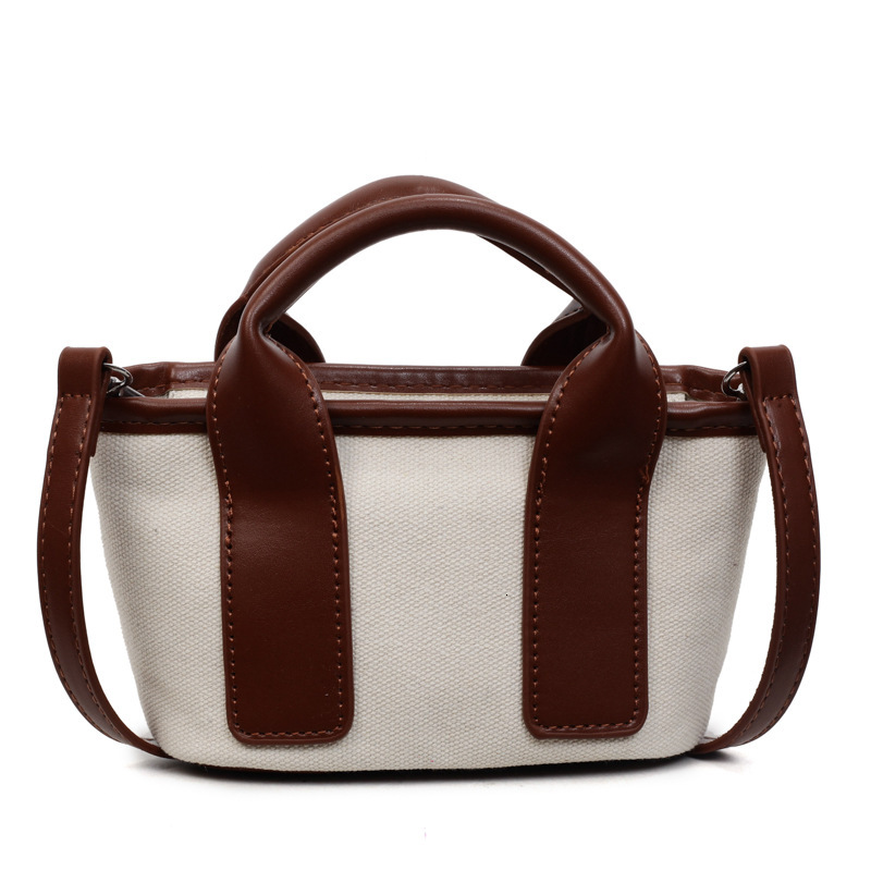 Designer Luxury Bag, Retro And Simple Color Block Women's Handbag 2025, Multi-functional Commuting Shoulder Crossbody Bag