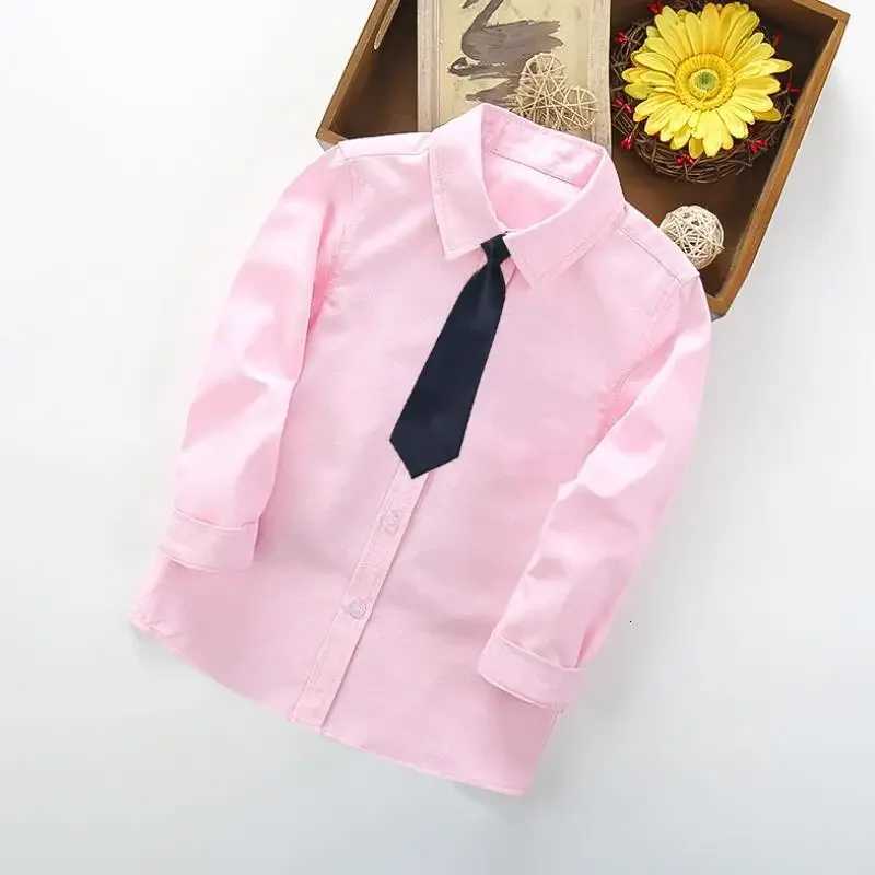 Toddler Teen Clothes School Uniform Boys Bow Tie Shirts Long Sleeve Shirt For Kids Boys Childrens Costume 4 6 8 10 12 14 Years X250806