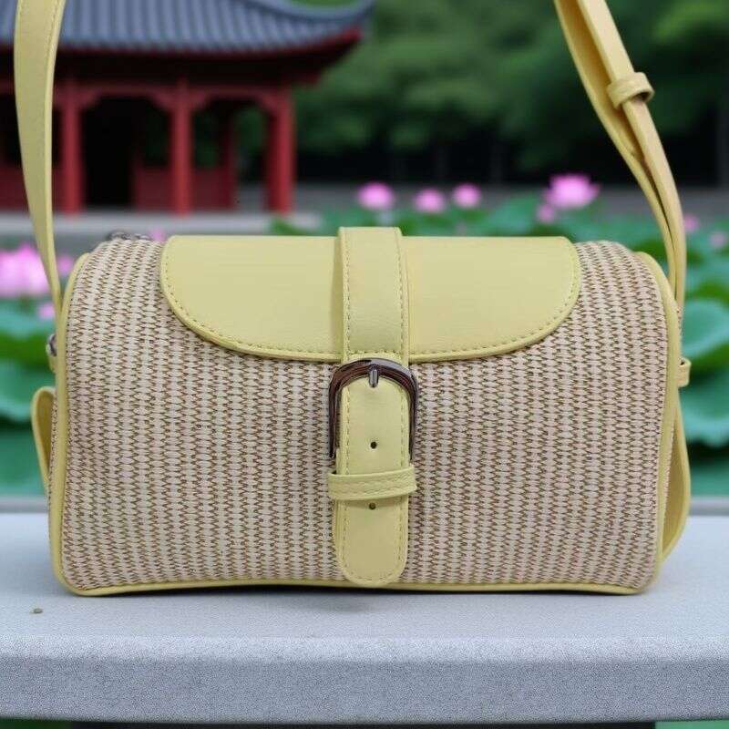 Designer Bag Tote Shoulder Summer Korean INS Style Straw Woven Small Casual Women S Vacation Handbag Crossbody Trendy
